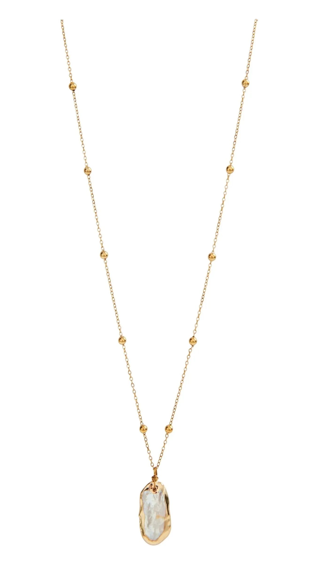 Heritage Necklace The Earth Gold Plated