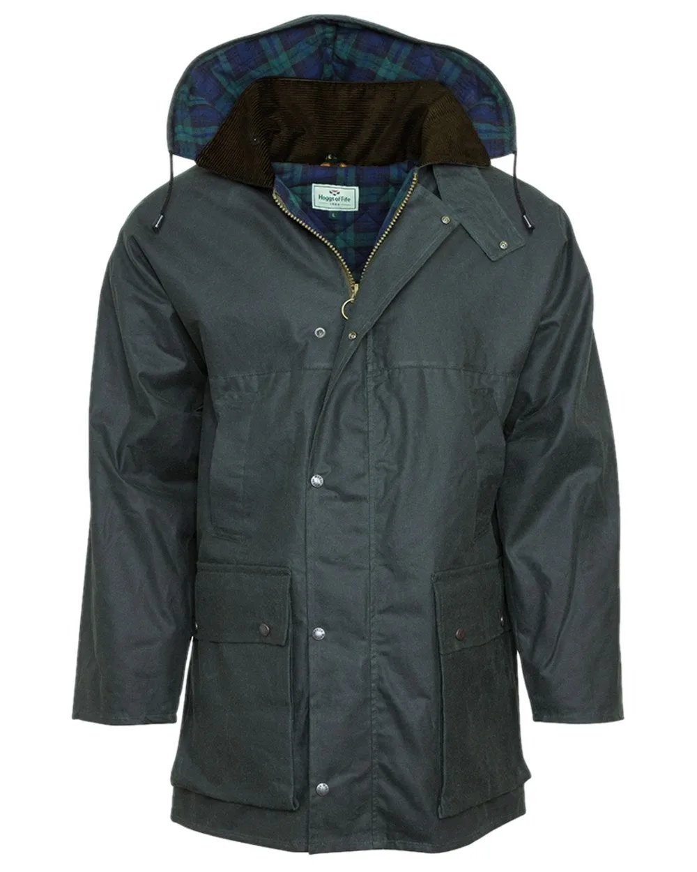 Hoggs of Fife Padded Waxed Jacket