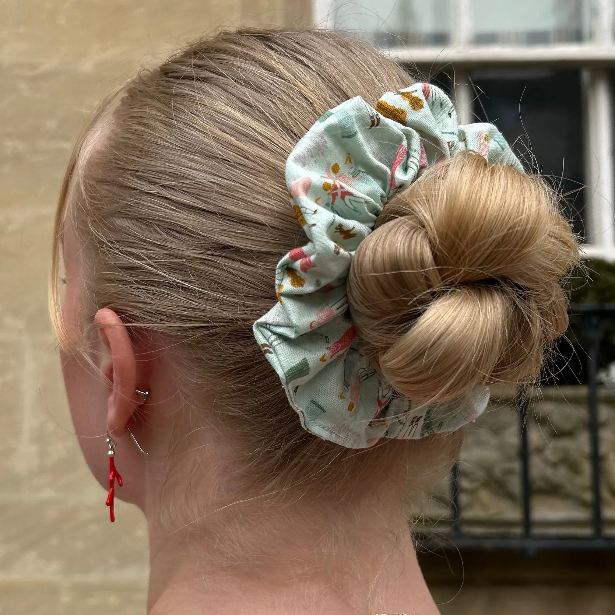 Jane Austen Handmade Hair Scrunchies