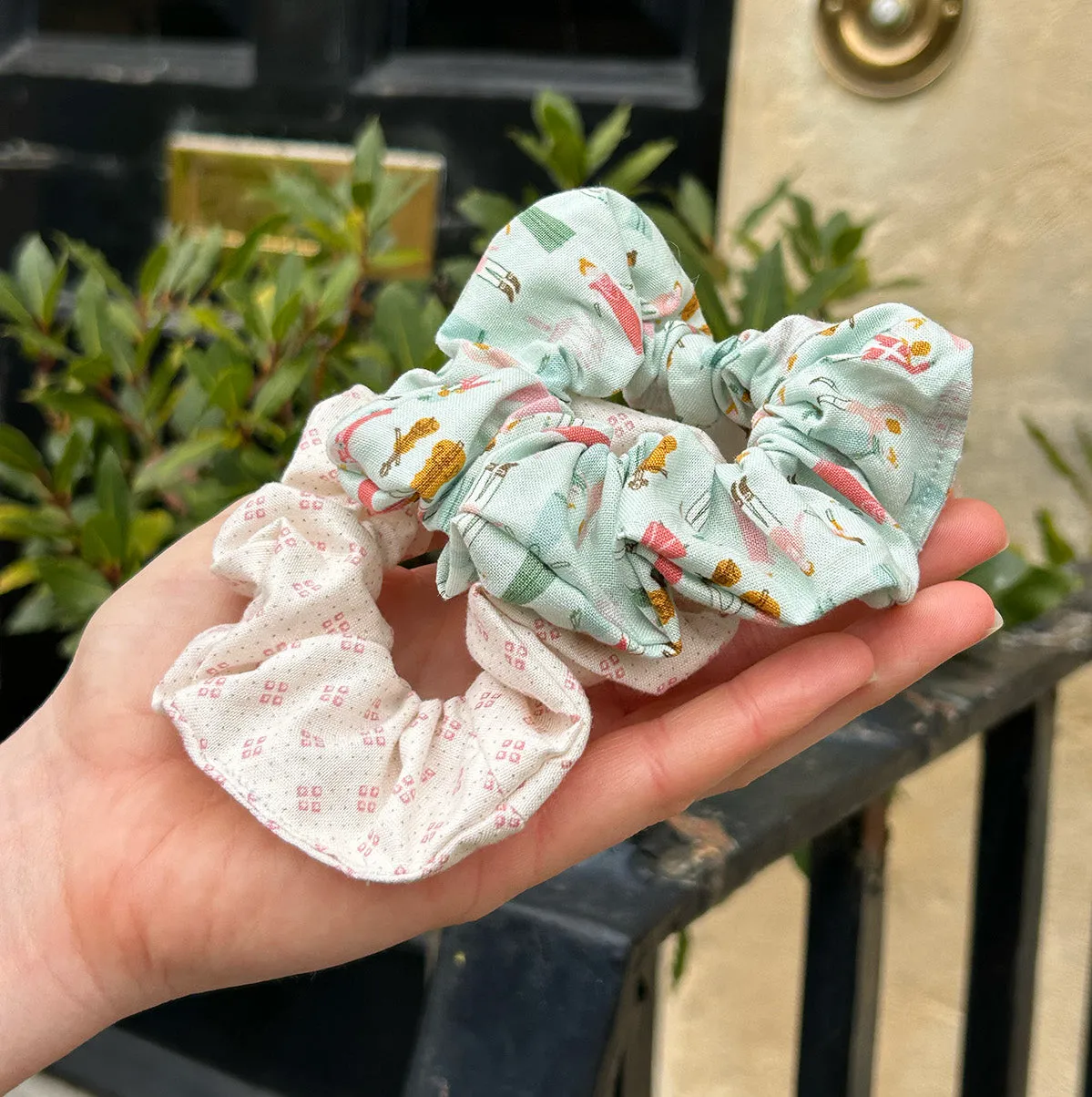 Jane Austen Handmade Hair Scrunchies