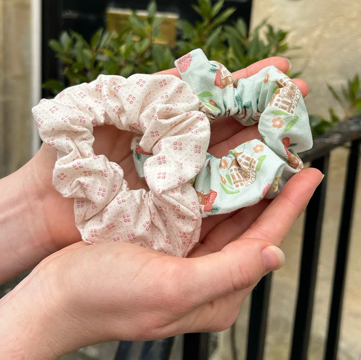 Jane Austen Handmade Hair Scrunchies
