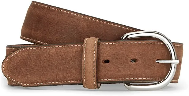 JUSTIN CLASSIC WESTERN BELT BROWN 53709
