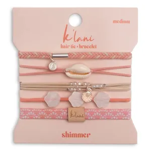 K’lani Shimmer Hair Tie/Bracelet