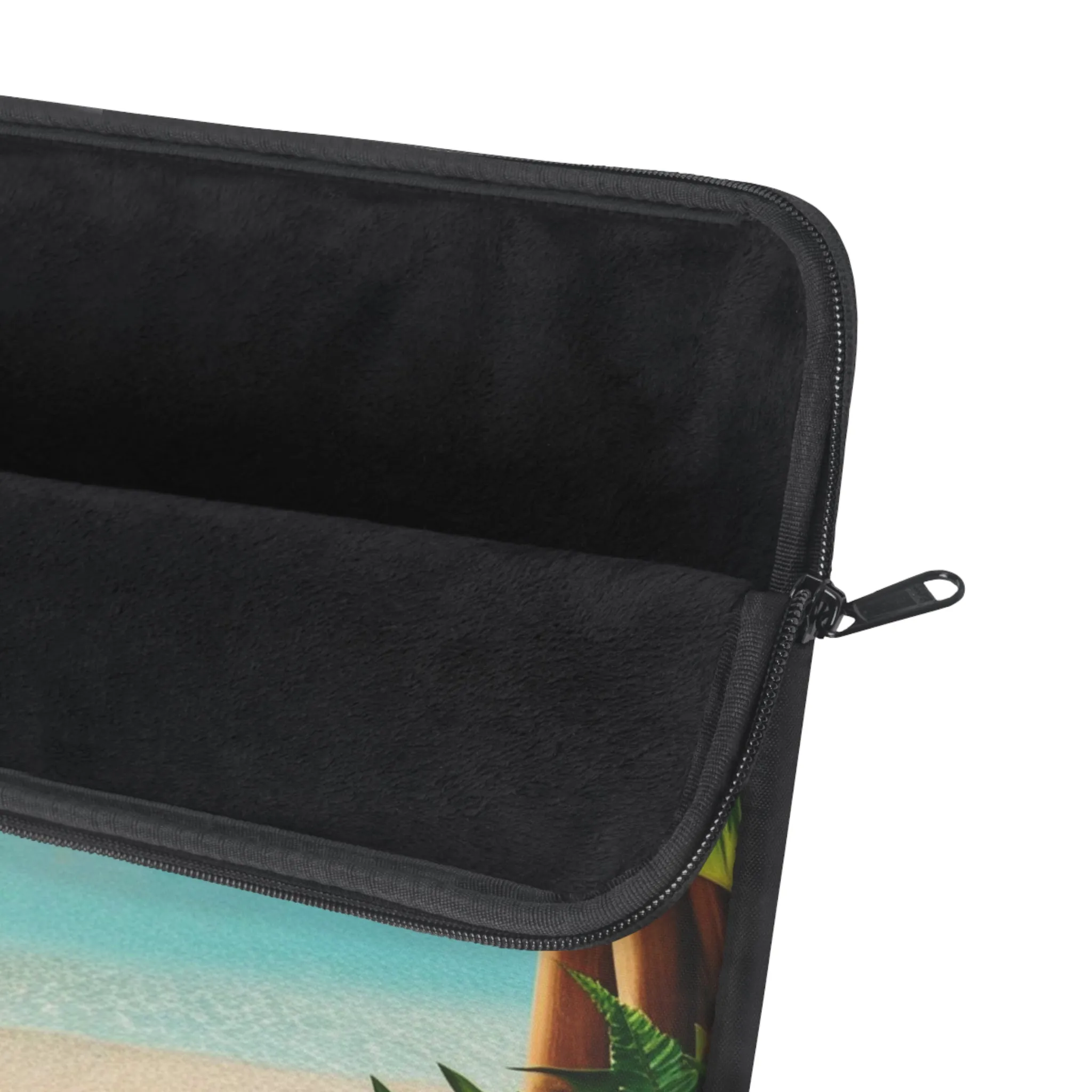 Laptop Sleeve - Mental Health Matters Serene Beach Escape