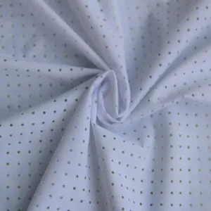 Laser Cut Performance Tricot - White