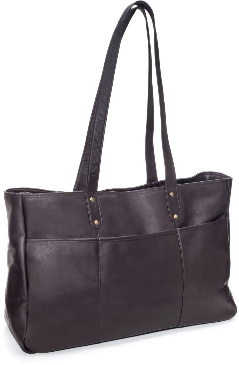 Le Donne Leather Traveler Tote