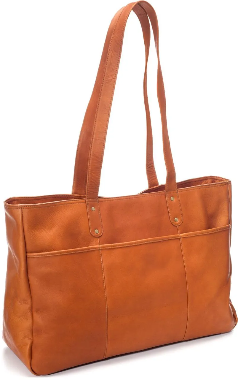 Le Donne Leather Traveler Tote