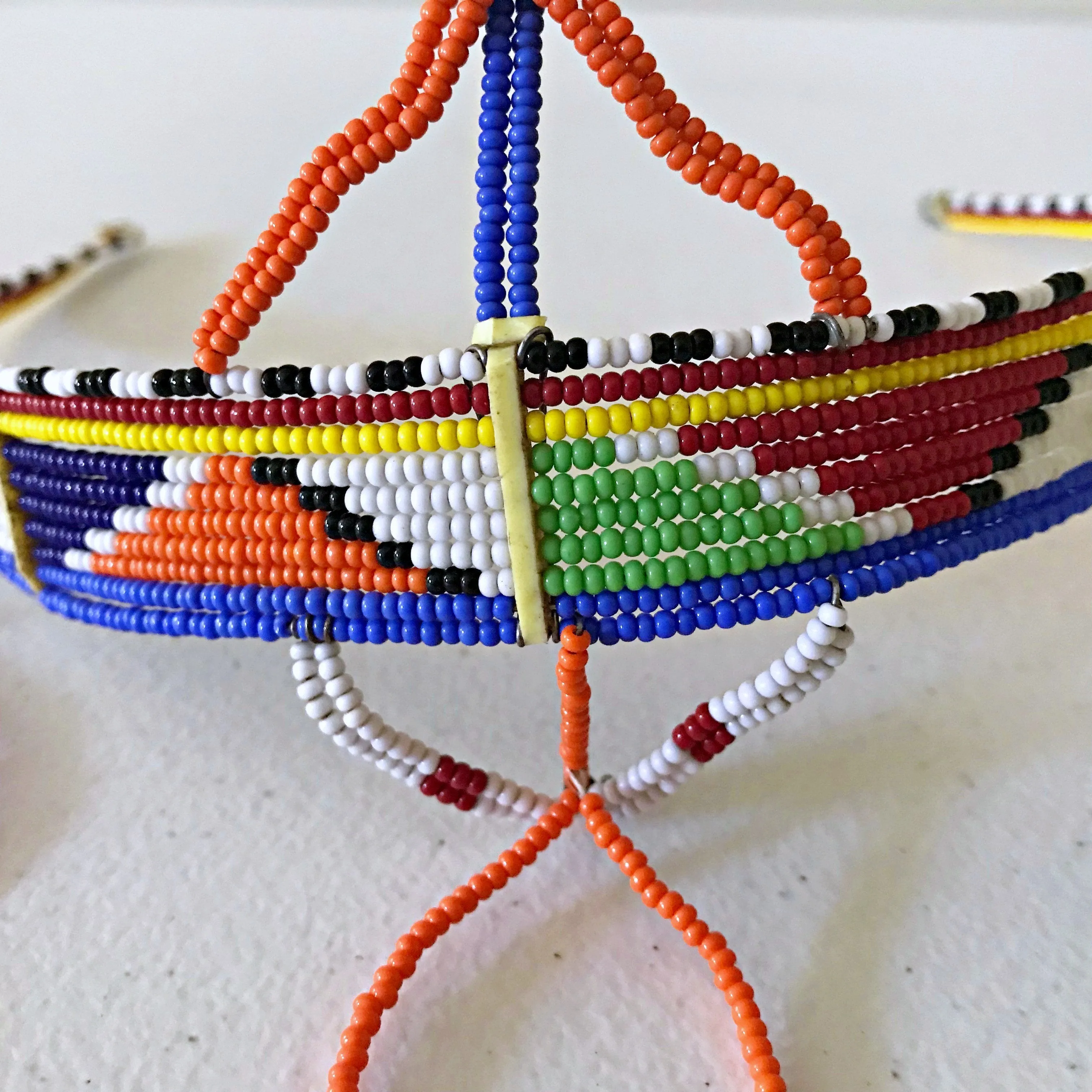 Maasai Beaded Forehead Jewelry