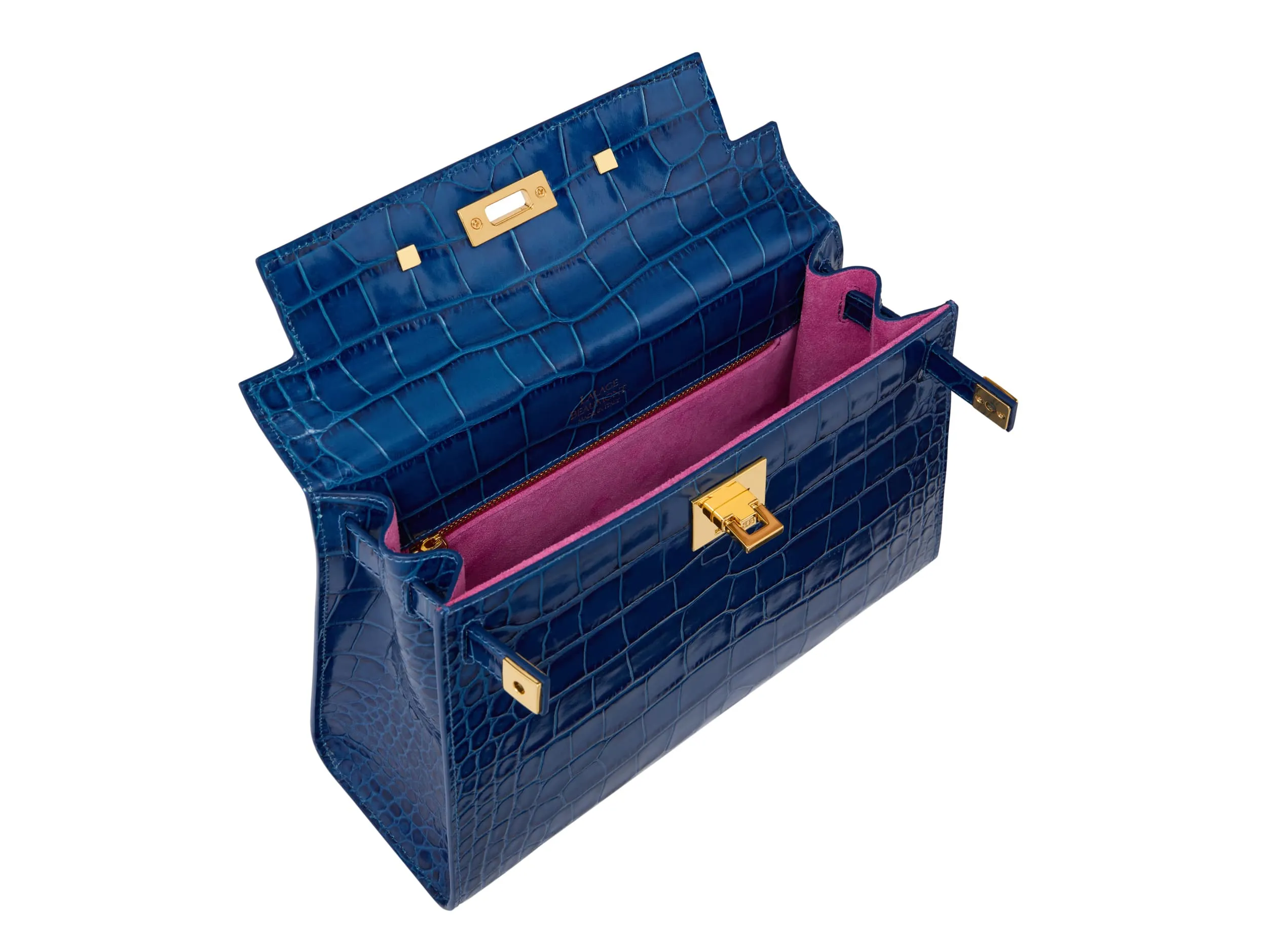 Maya Large Orinoco Handbag - Cobalt