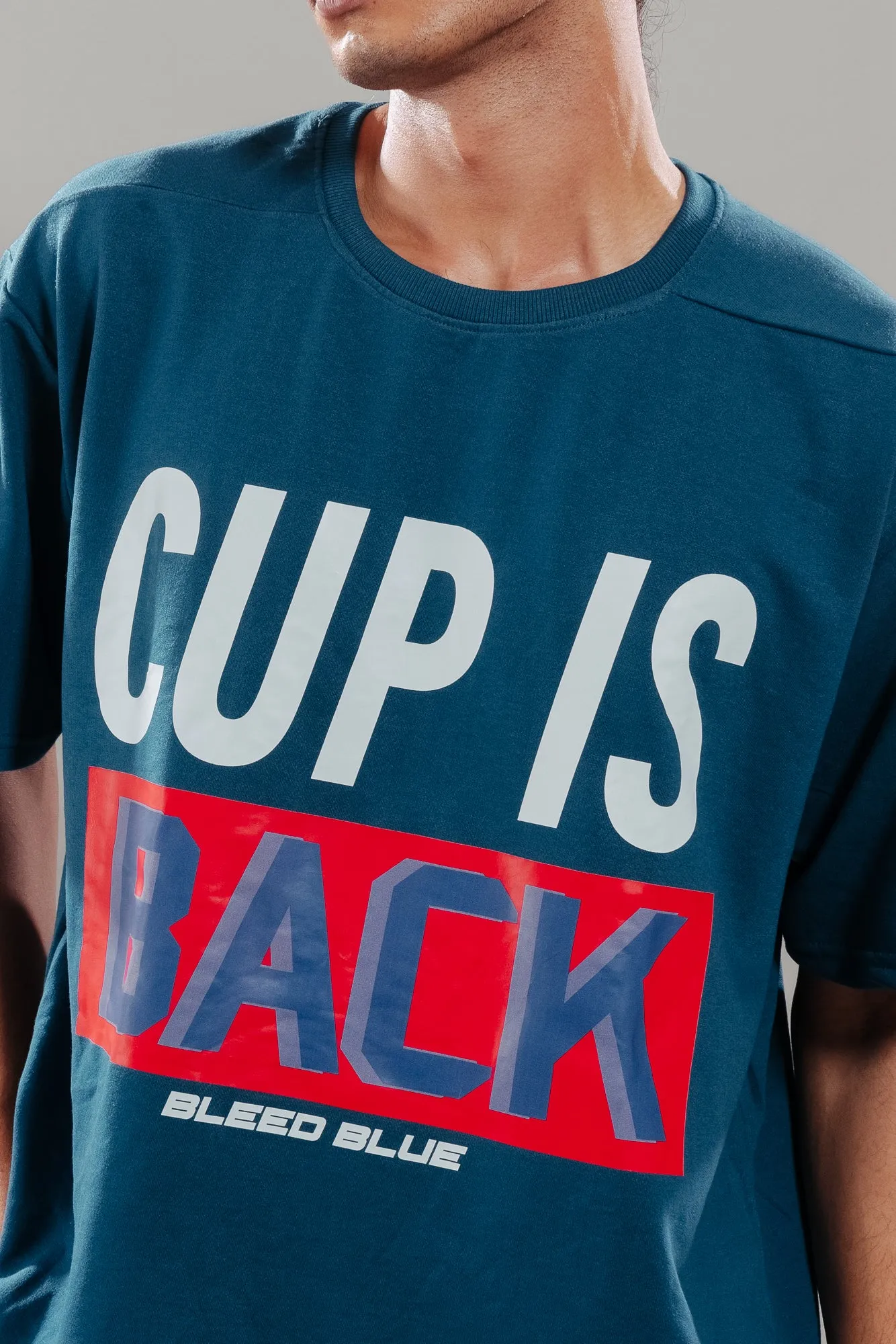 Men's Wc Support Blue Tee