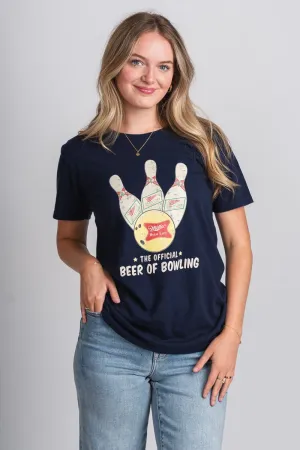 Miller High Life bowling pin t-shirt navy