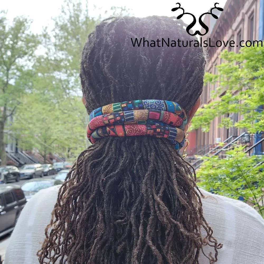Moldable Hair Tie for Locs, Dreadlocks and Updos