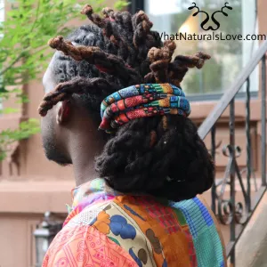 Moldable Hair Tie for Locs, Dreadlocks and Updos