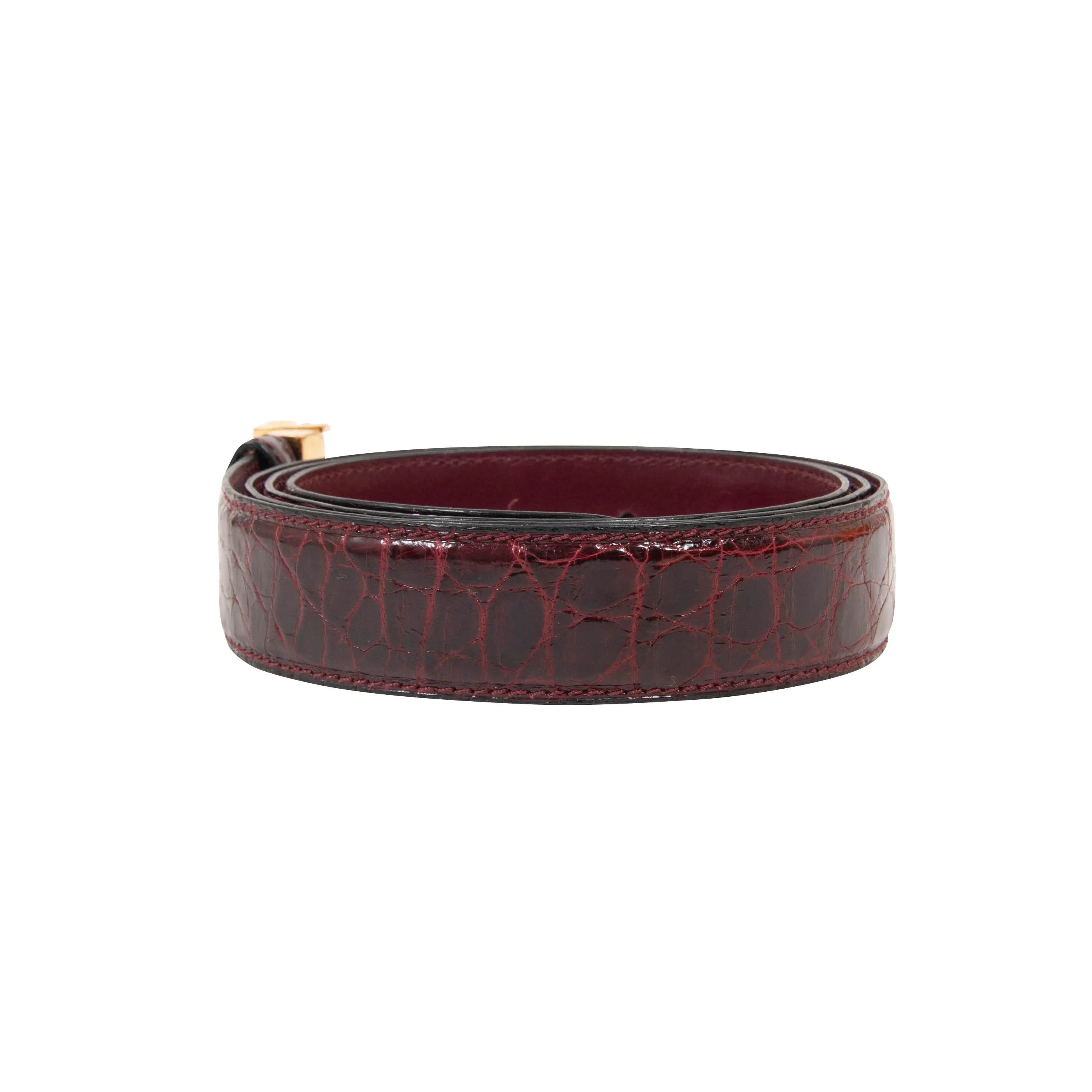 Must de Cartier Croc Belt