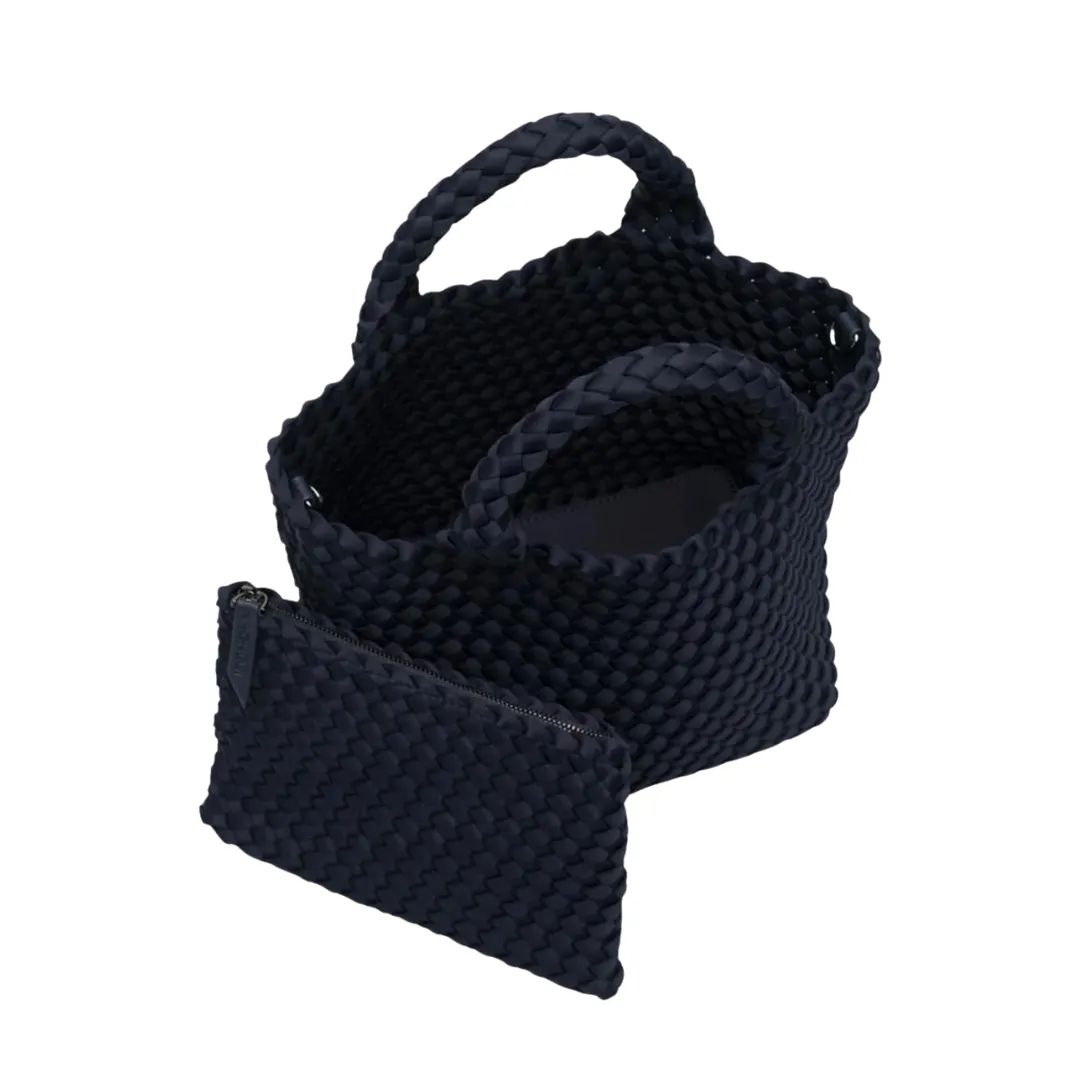 Naghedi St. Barths Small Tote - Ink Blue