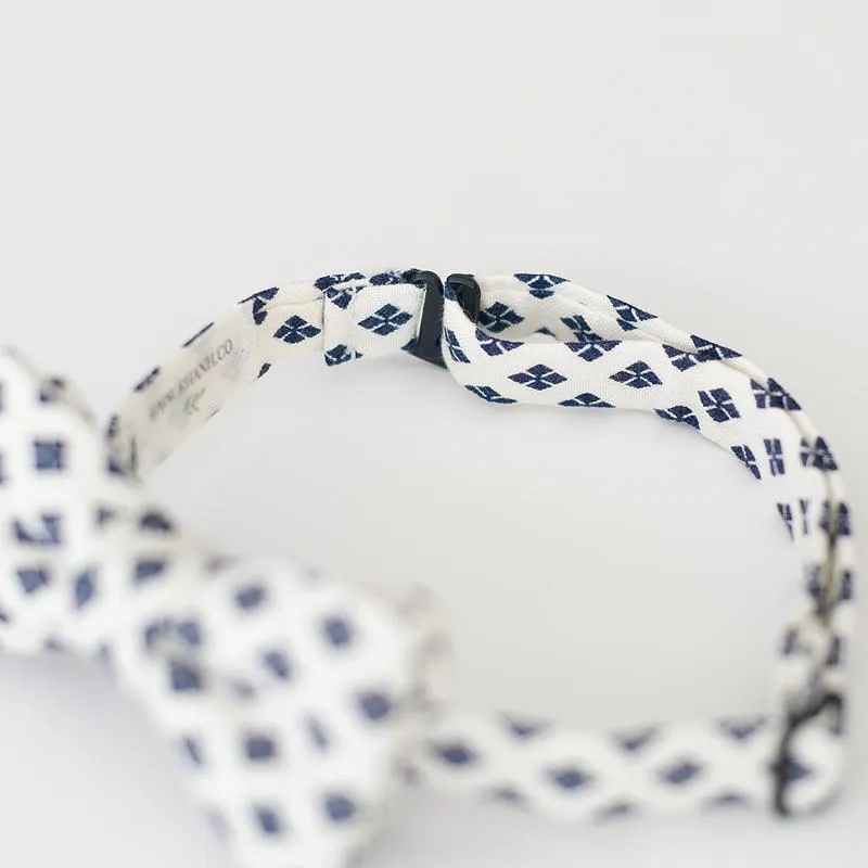 Navy Plaid | Bow Tie
