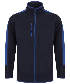 Navy/Royal - Unisex microfleece jacket