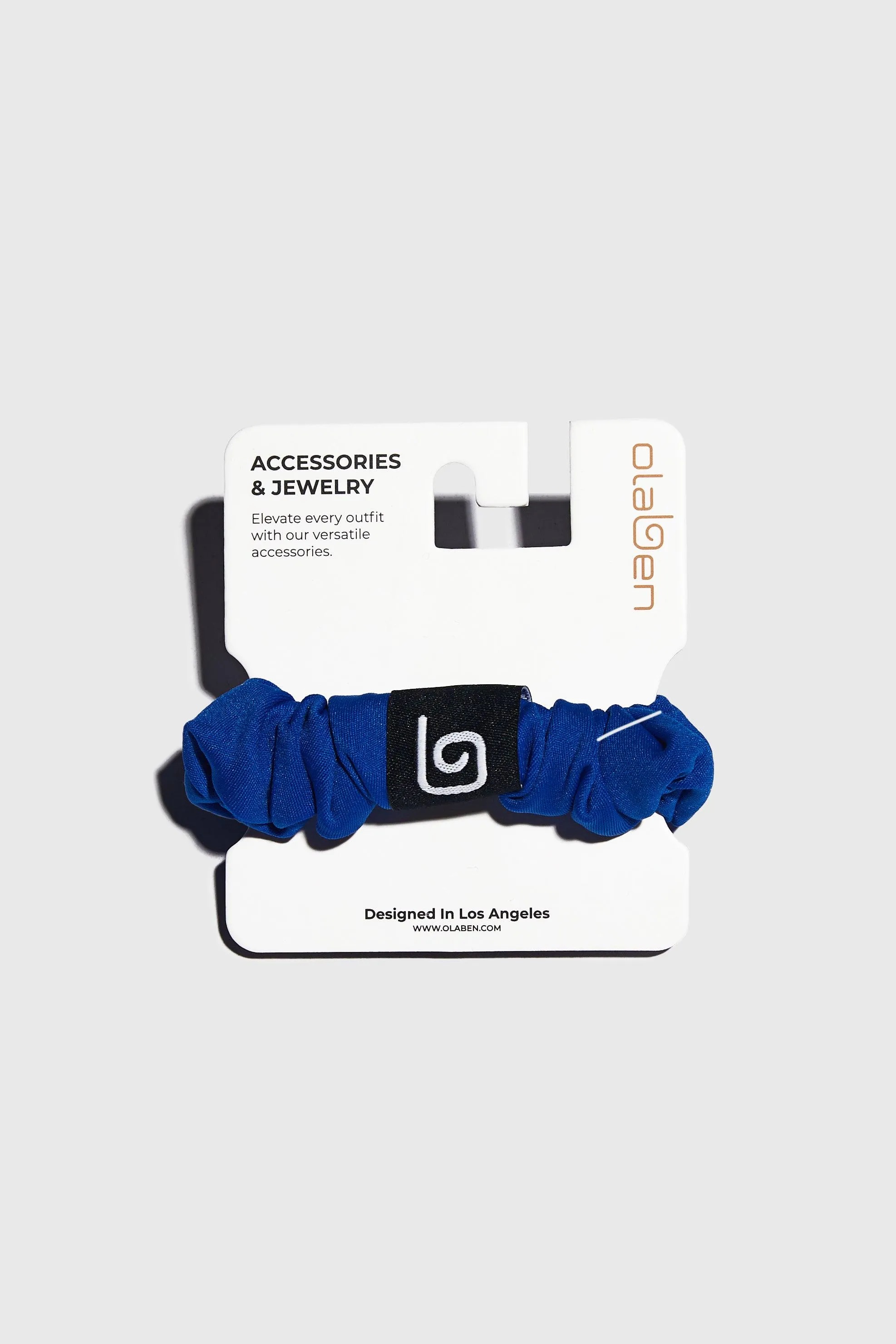 Olaben Luxe Hair Scrunchie - Blue