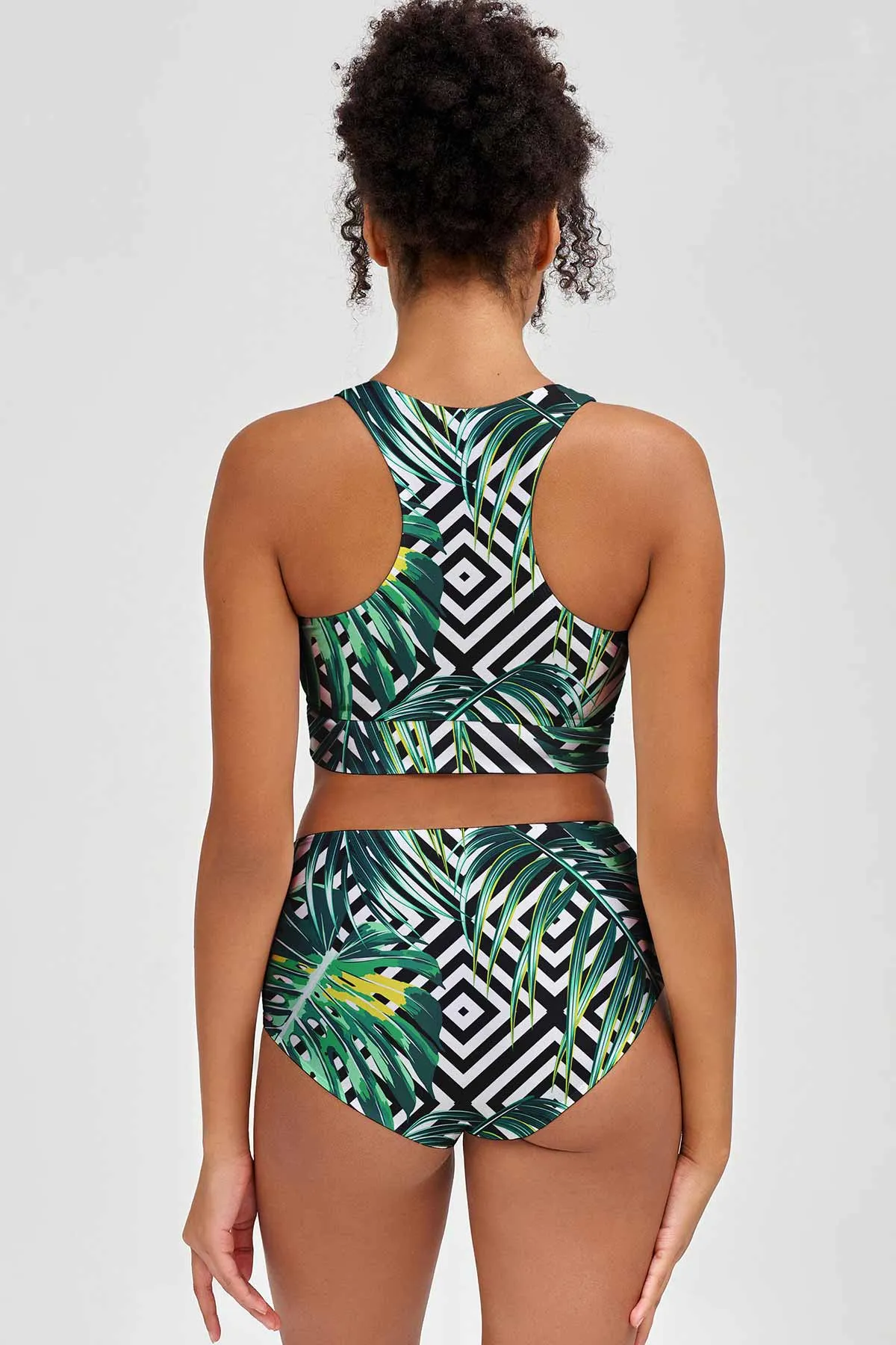 Palm Beach Cara Green High-Waist Hipster Bikini Bottom - Women