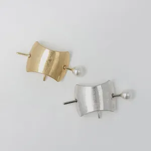 Pearl Stick Barrette Cuff