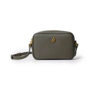 PEBBLE CAMERA BAG OLIVE GREEN