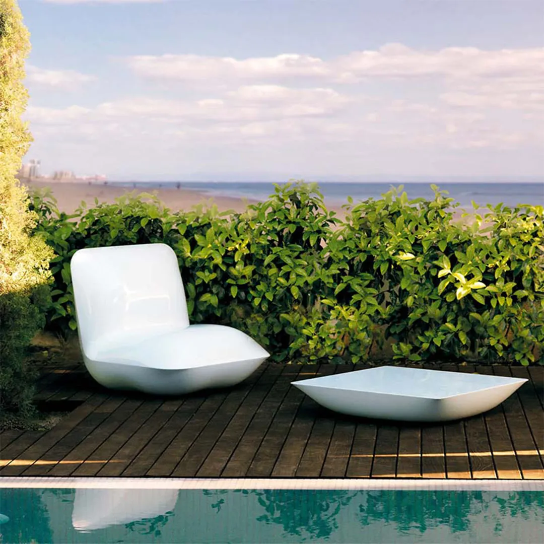 Pillow Coffee Table - Modern Pool & Patio Furniture