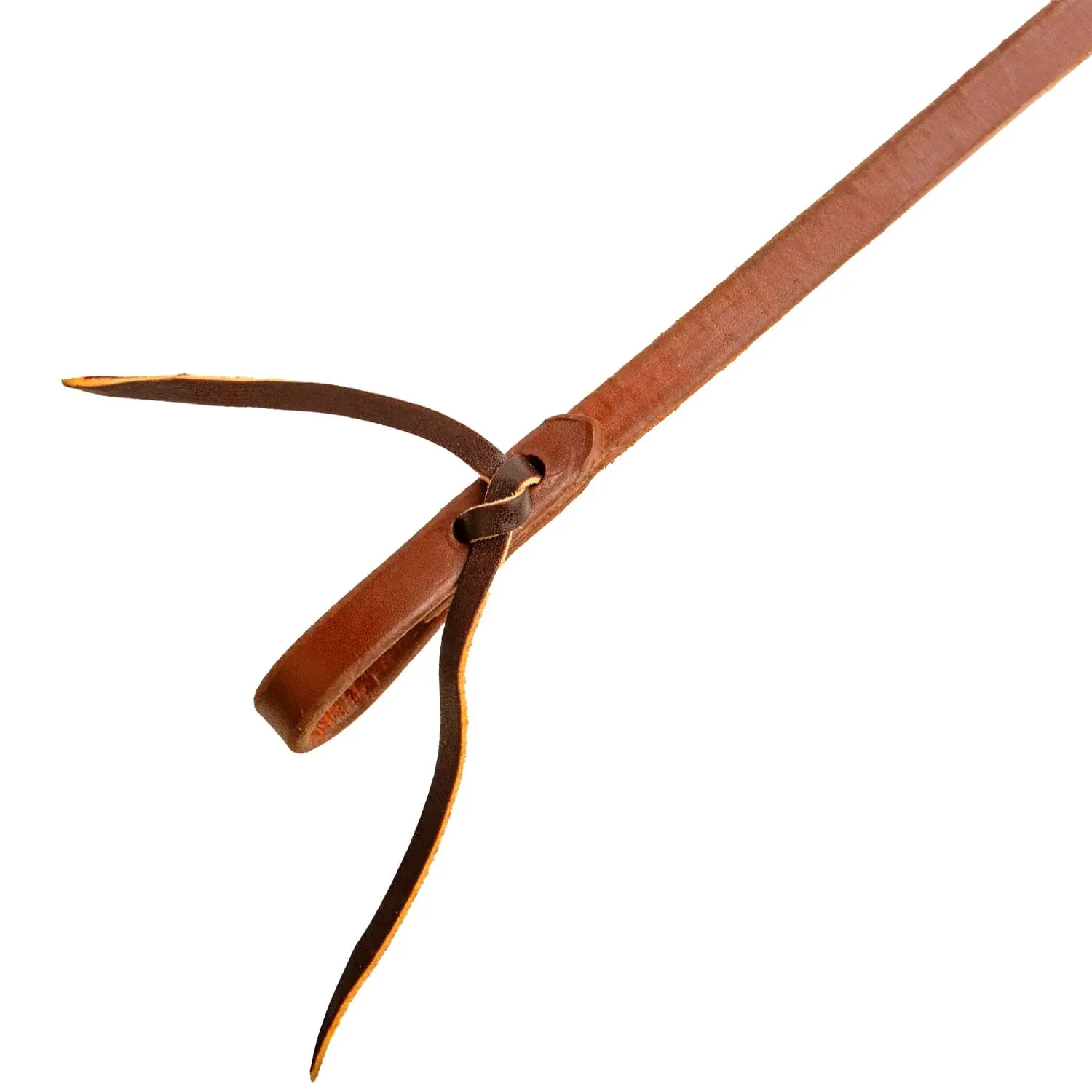 Poplar Head Premium Oiled Harness Leather Roping Rein