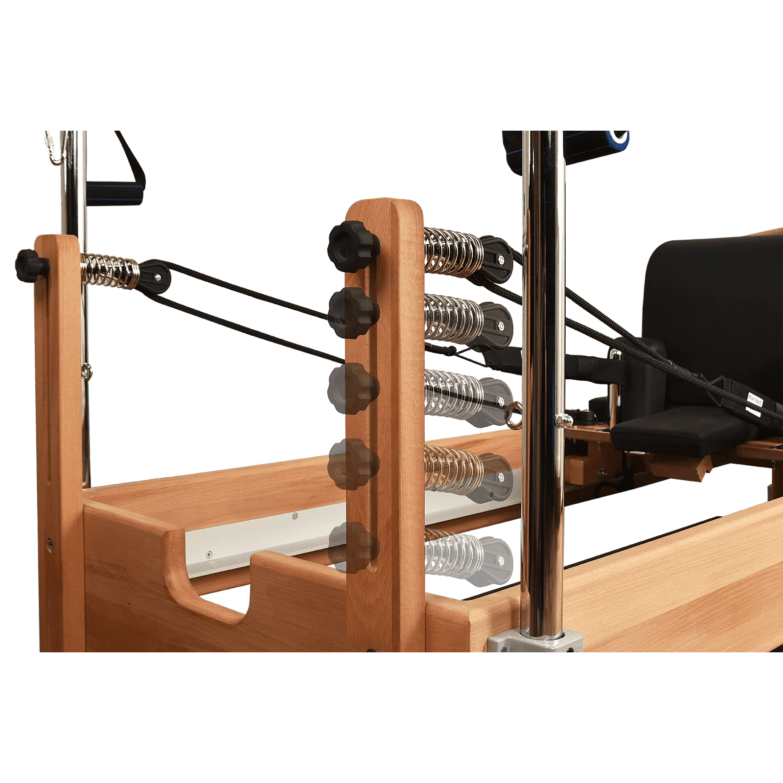 Private Pilates Premium Wood Reformer-Tower Bundle