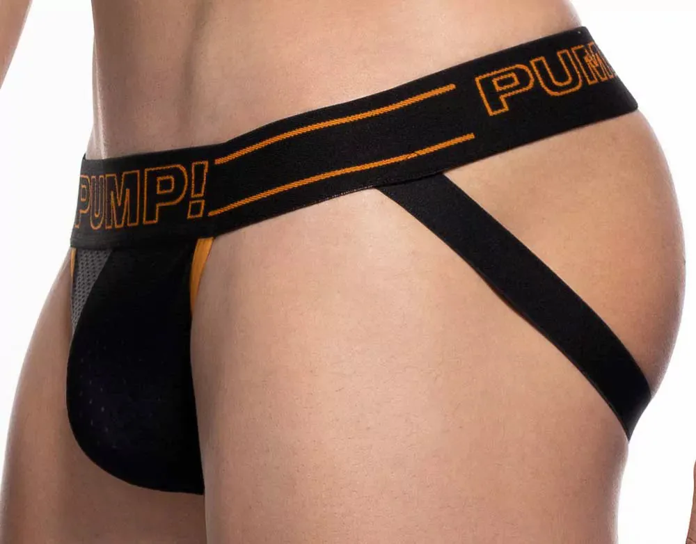 PUMP! NightLight mesh jockstrap black
