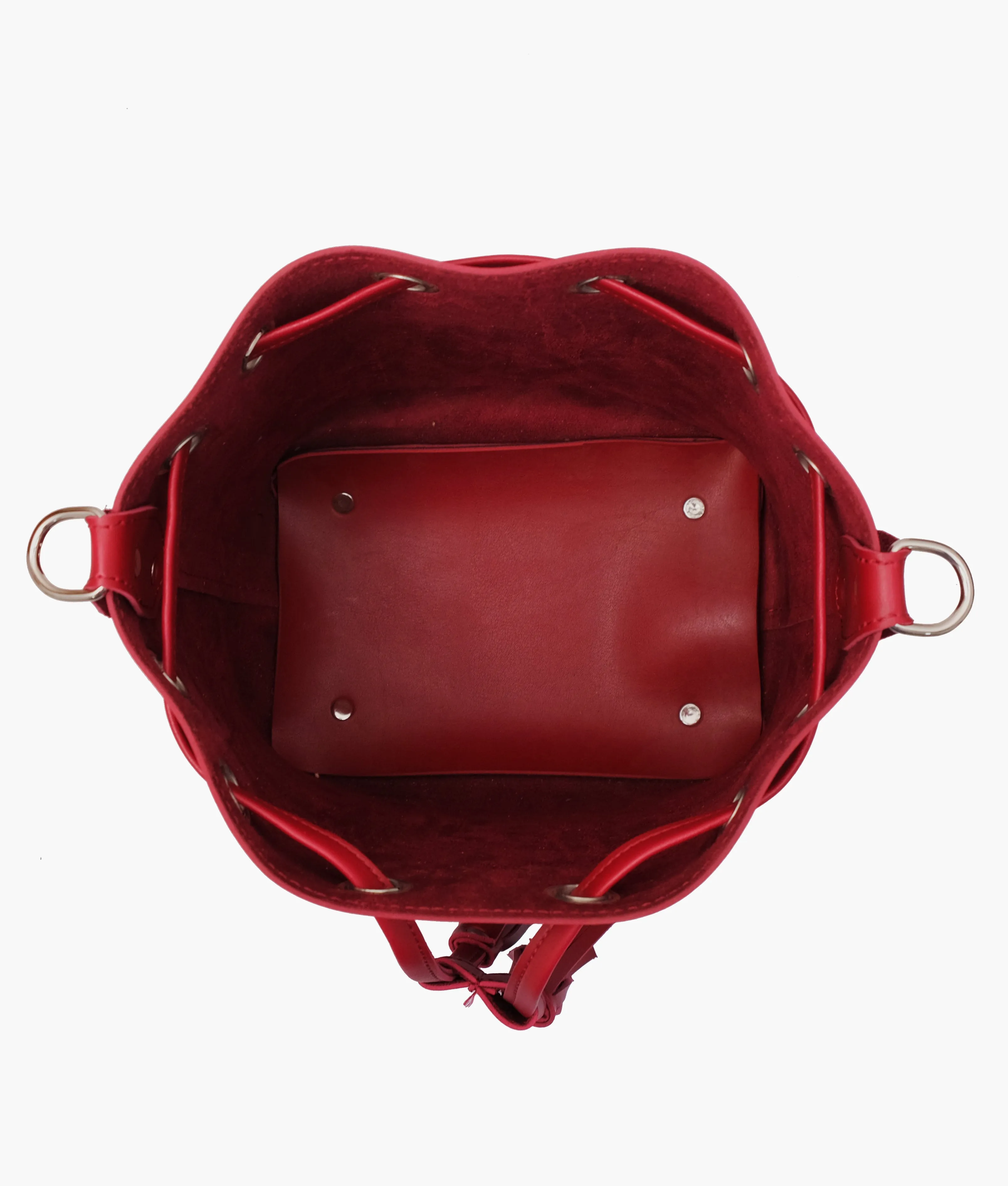 Red Girls Bucket Bag 576