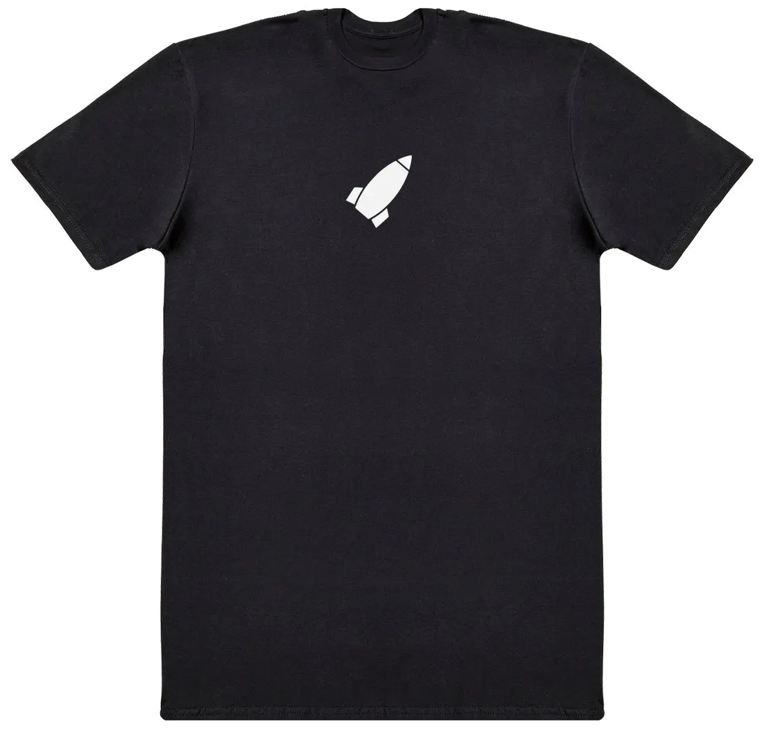 Rocket Ship - Kids Oversized Comfy T-Shirt