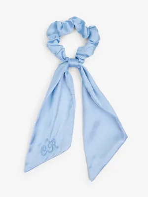 Scrunchie Bow Heavenly Blue