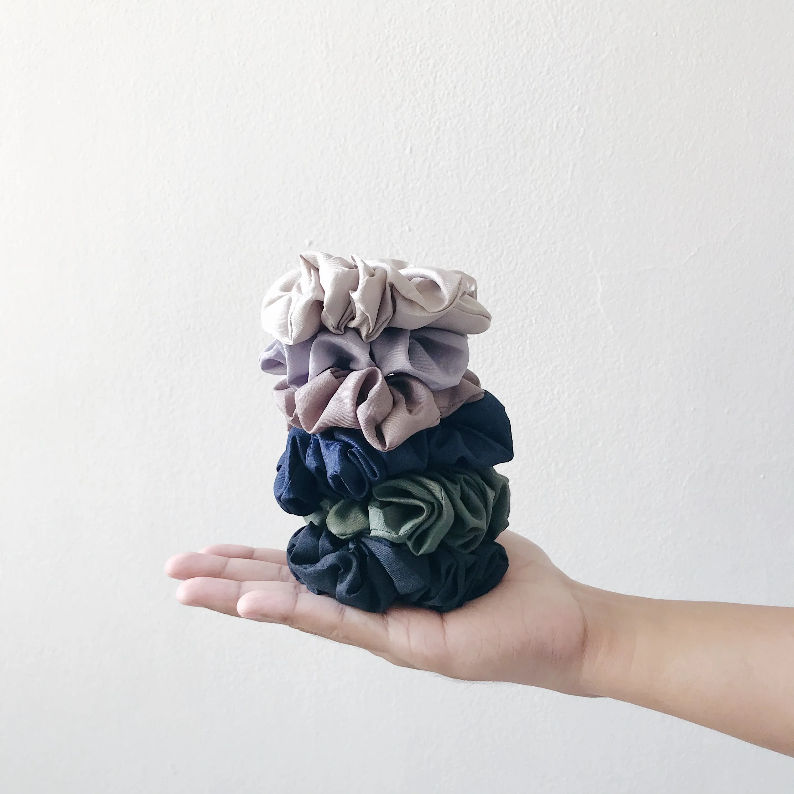 Scrunchie Set : Navy