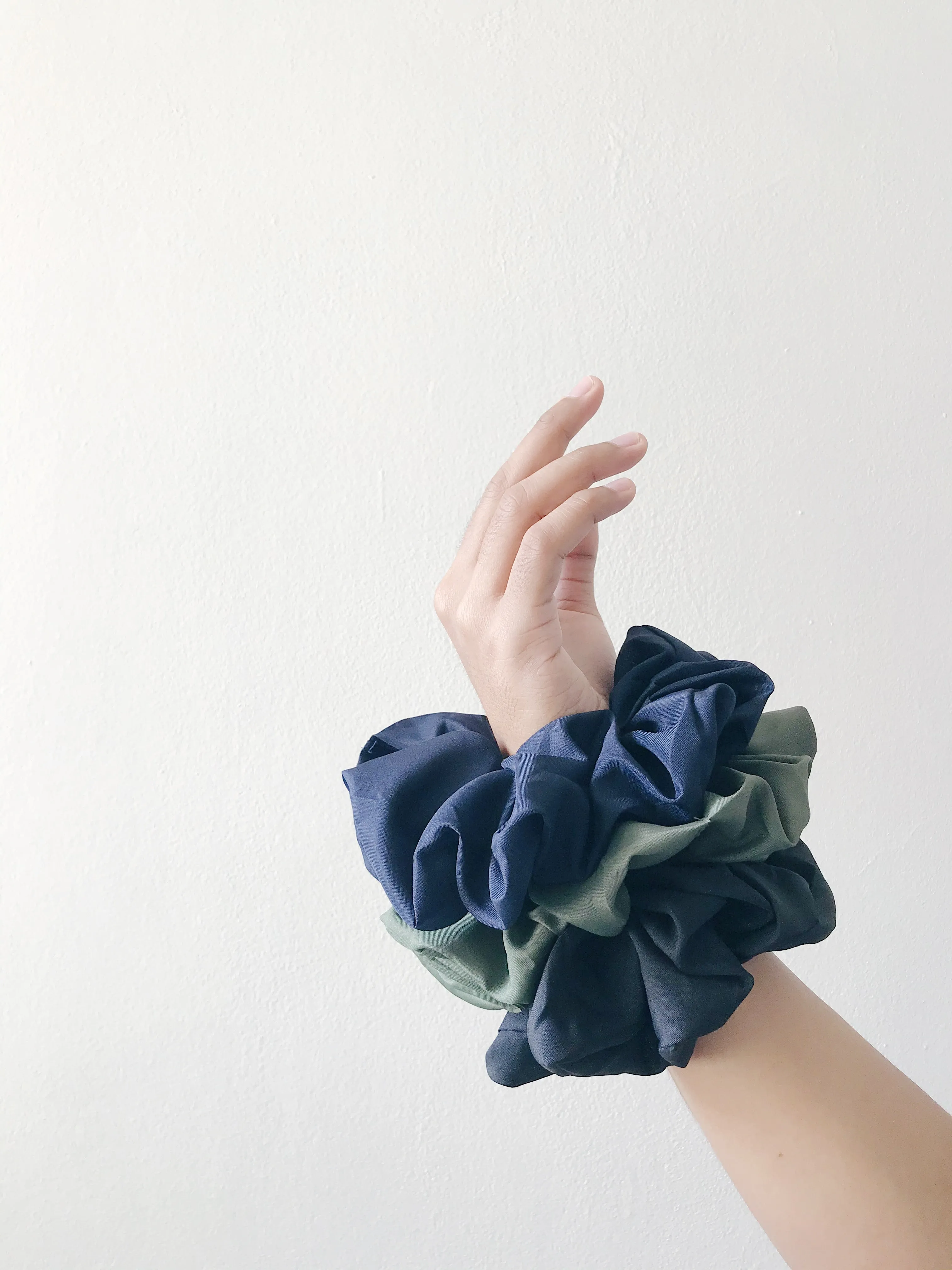 Scrunchie Set : Navy