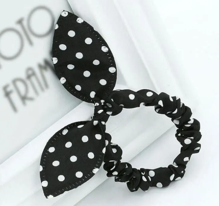 Scrunchies For Girls | Bunny Ear Hair Ties | Hair Ties For Girls and Women | Mommy and Me Hair Ties | Gifts for Girls