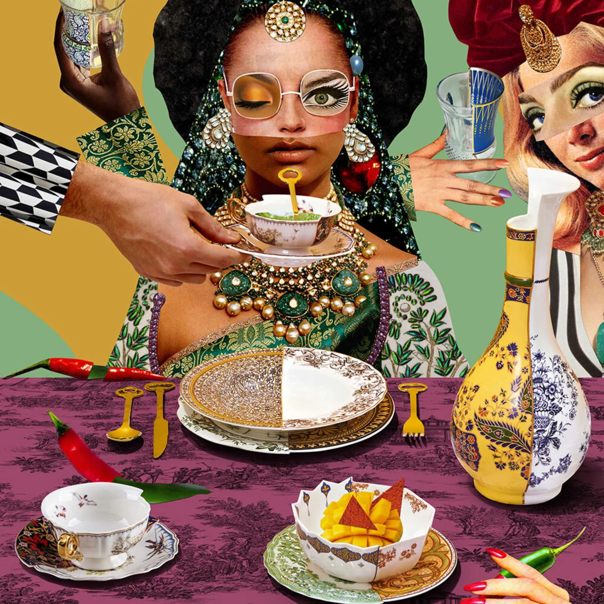 Seletti Hybrid fruit plate 20, nok