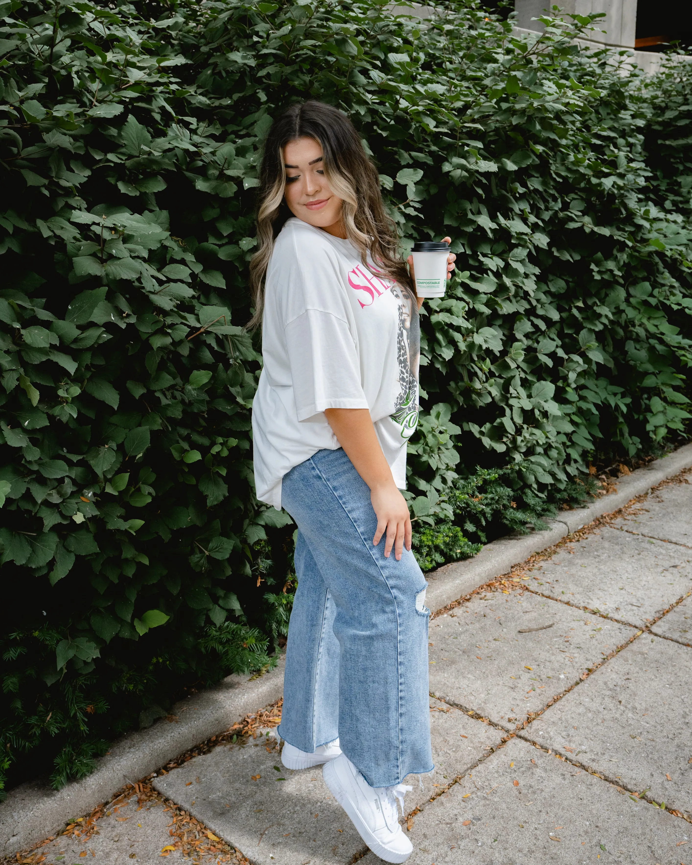 SHANIA LET'S GO GIRLS OS TEE - DAYDREAMER