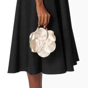 Solid Patchwork Appliques Elegant Designer Handbag For Women High Quality Temperament Mini Handbag Female Fashion Style New