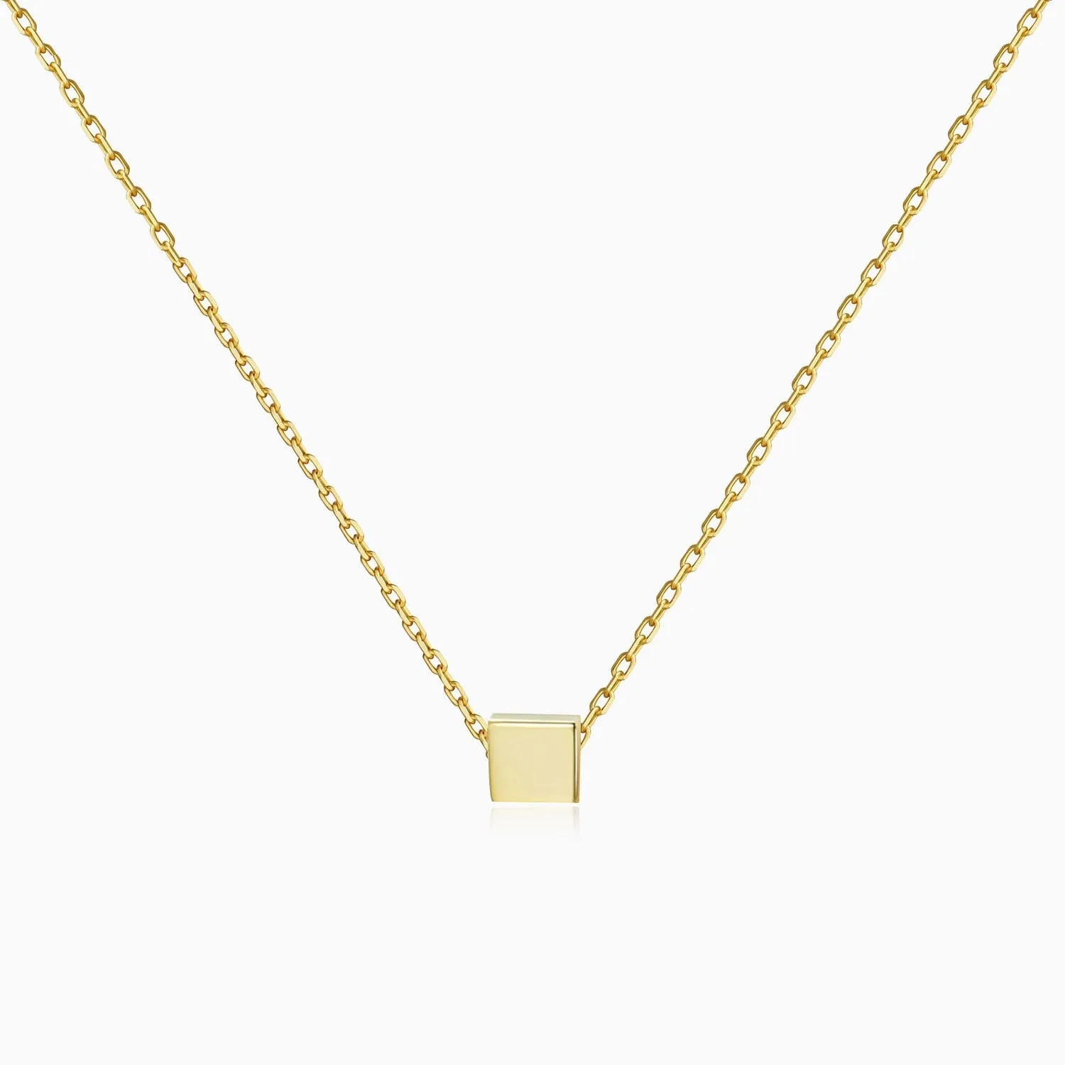 Square Pendant Necklace