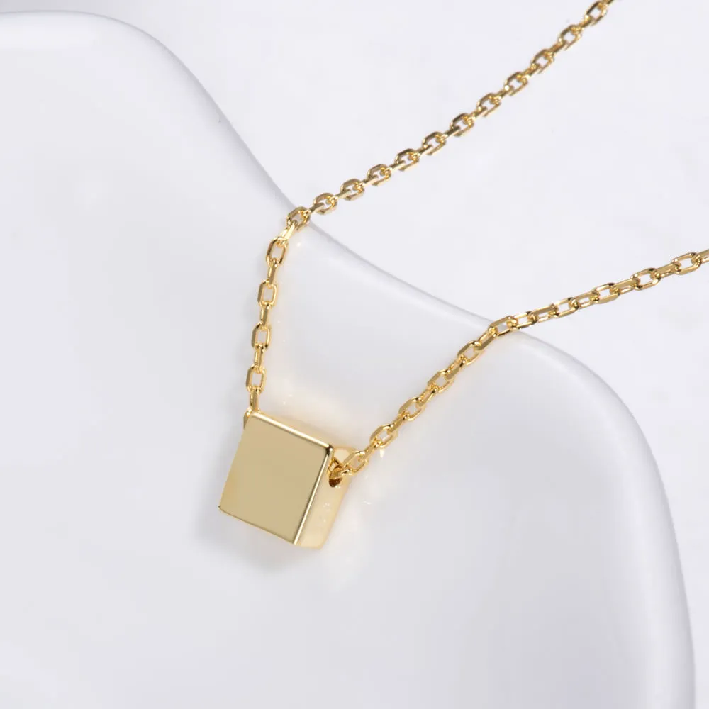 Square Pendant Necklace