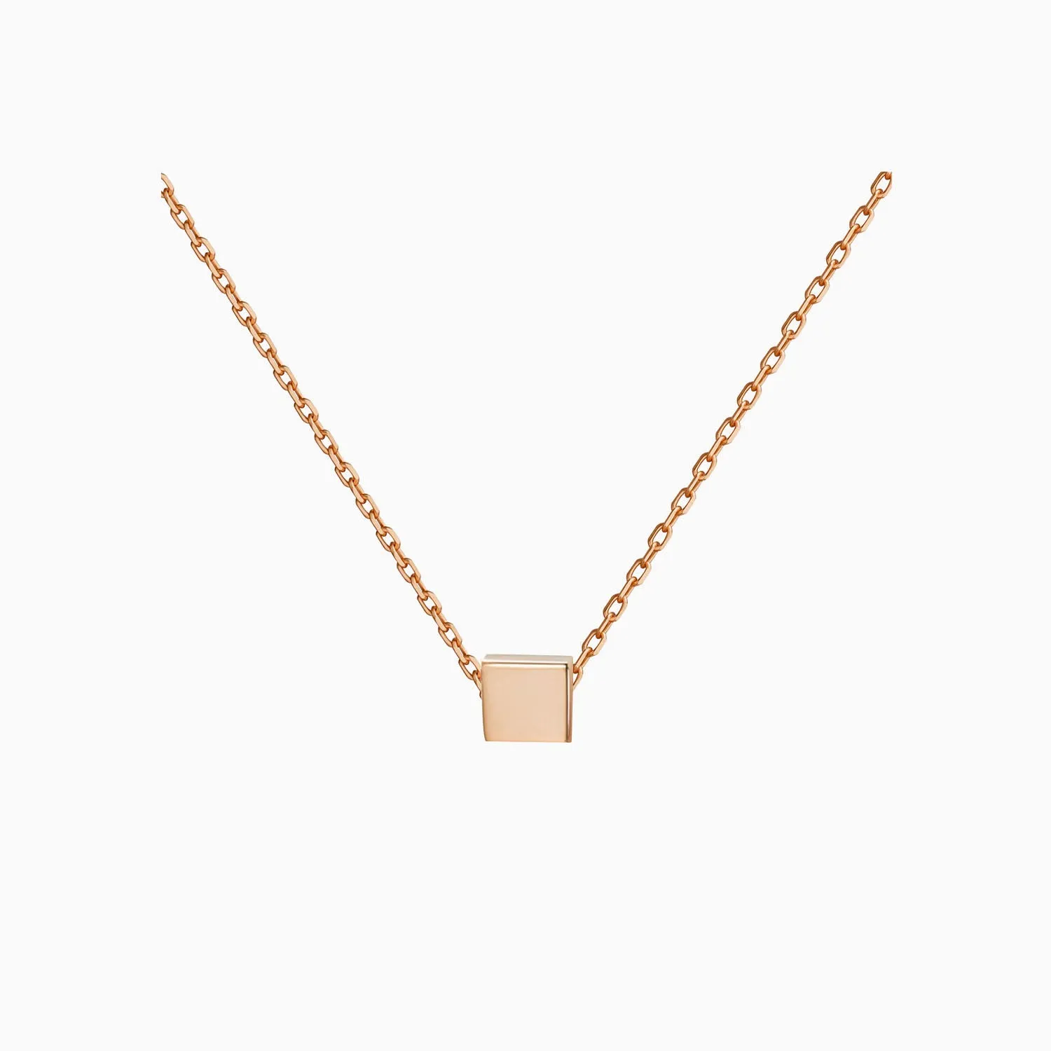 Square Pendant Necklace