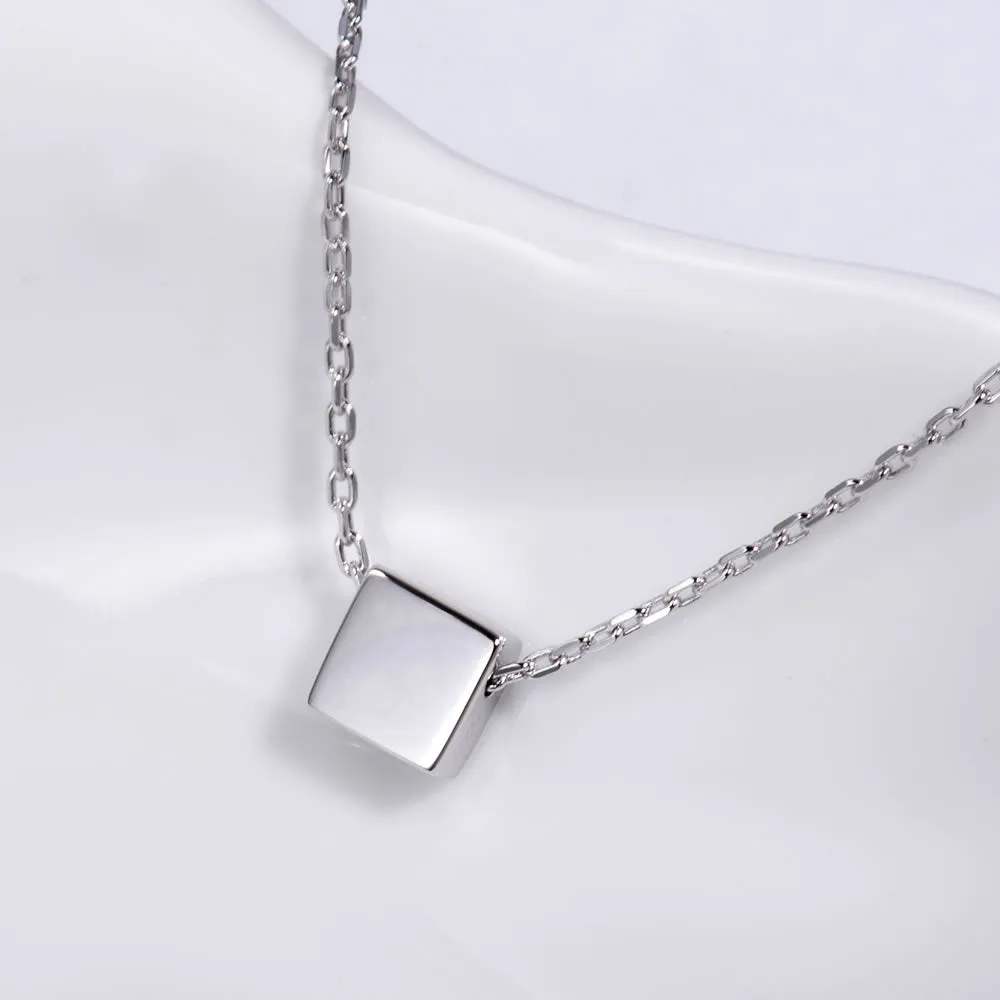Square Pendant Necklace