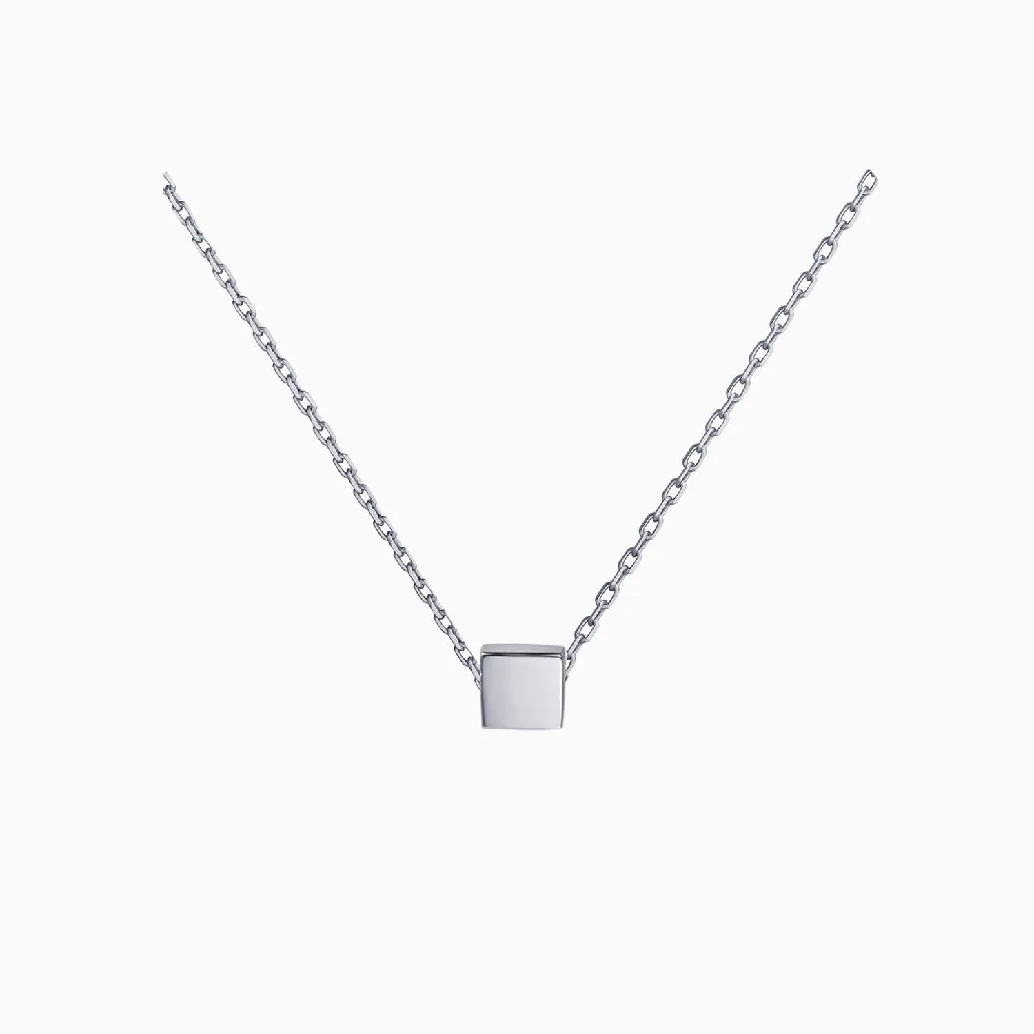 Square Pendant Necklace