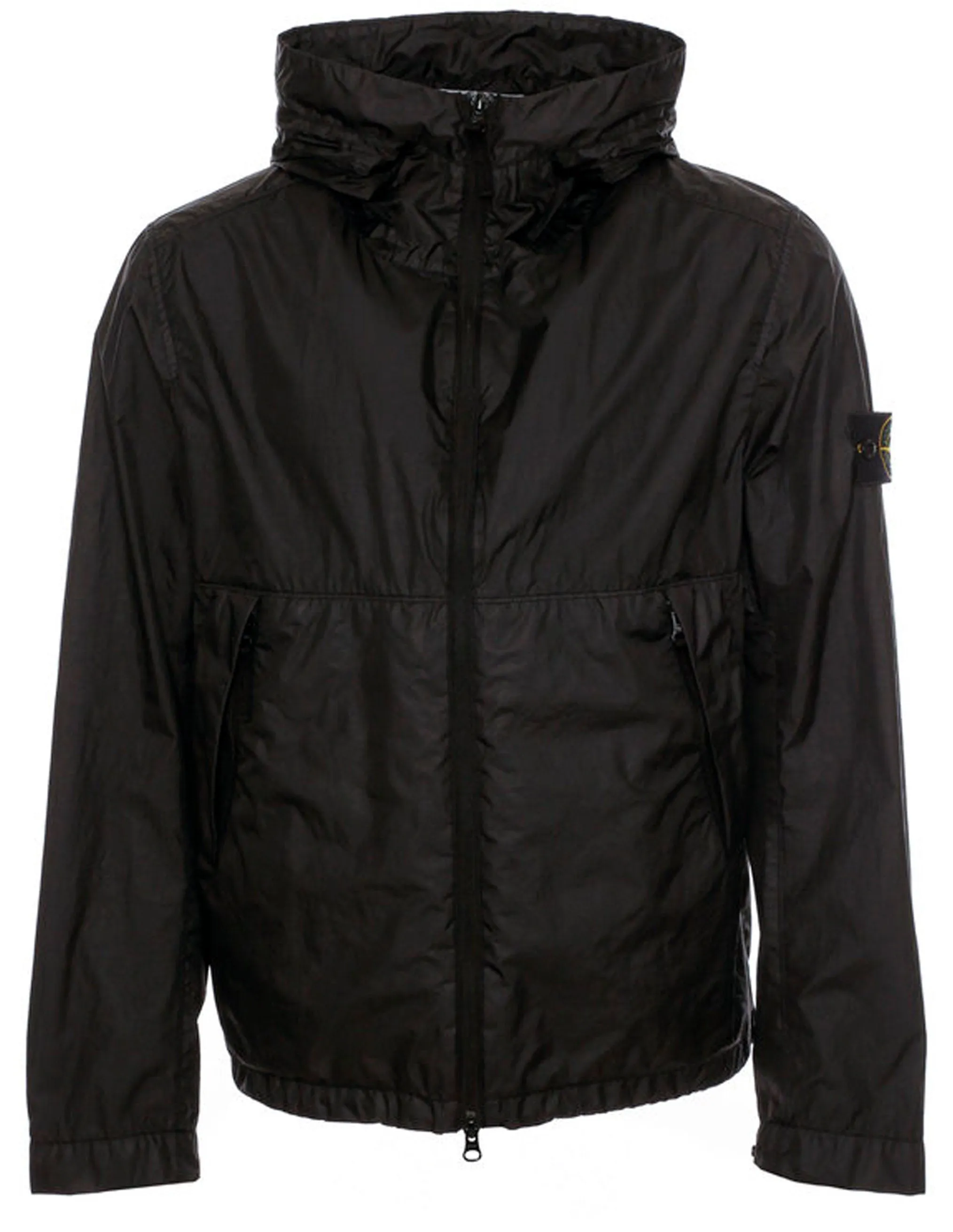 STONE ISLAND Hooded Performance Jacket Black