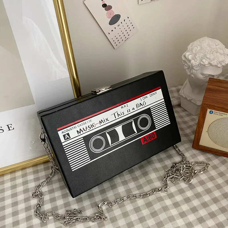 TEEK - Cassette Tape Chained Crossbody