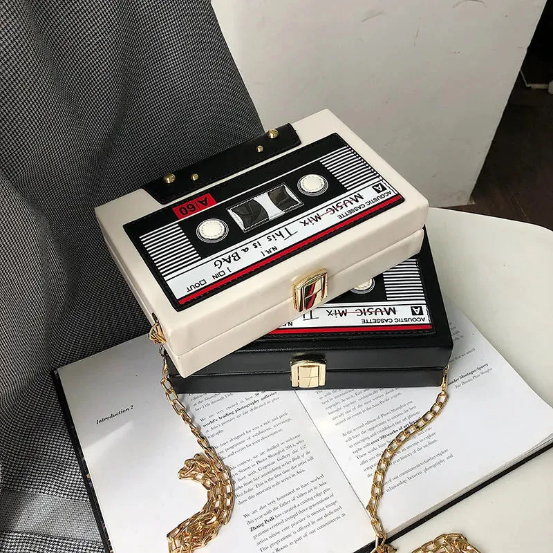 TEEK - Cassette Tape Chained Crossbody