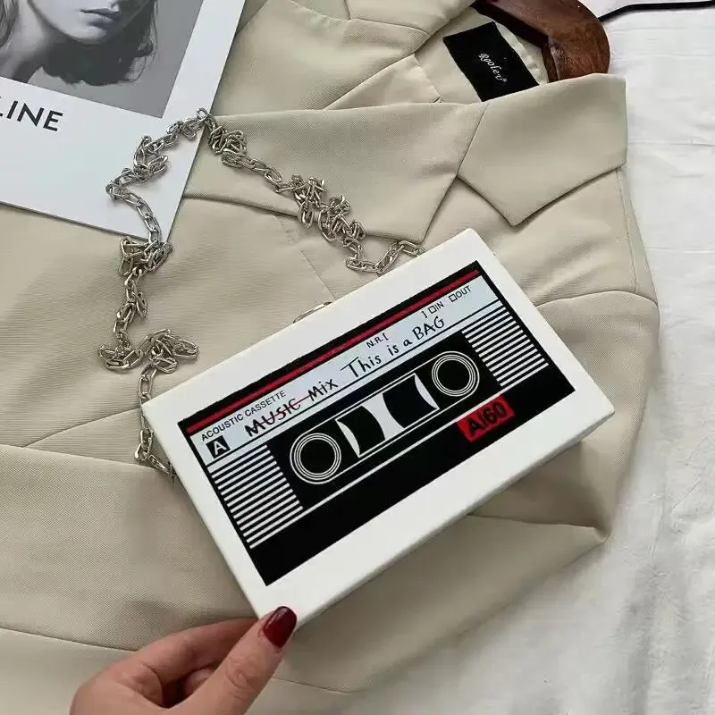 TEEK - Cassette Tape Chained Crossbody