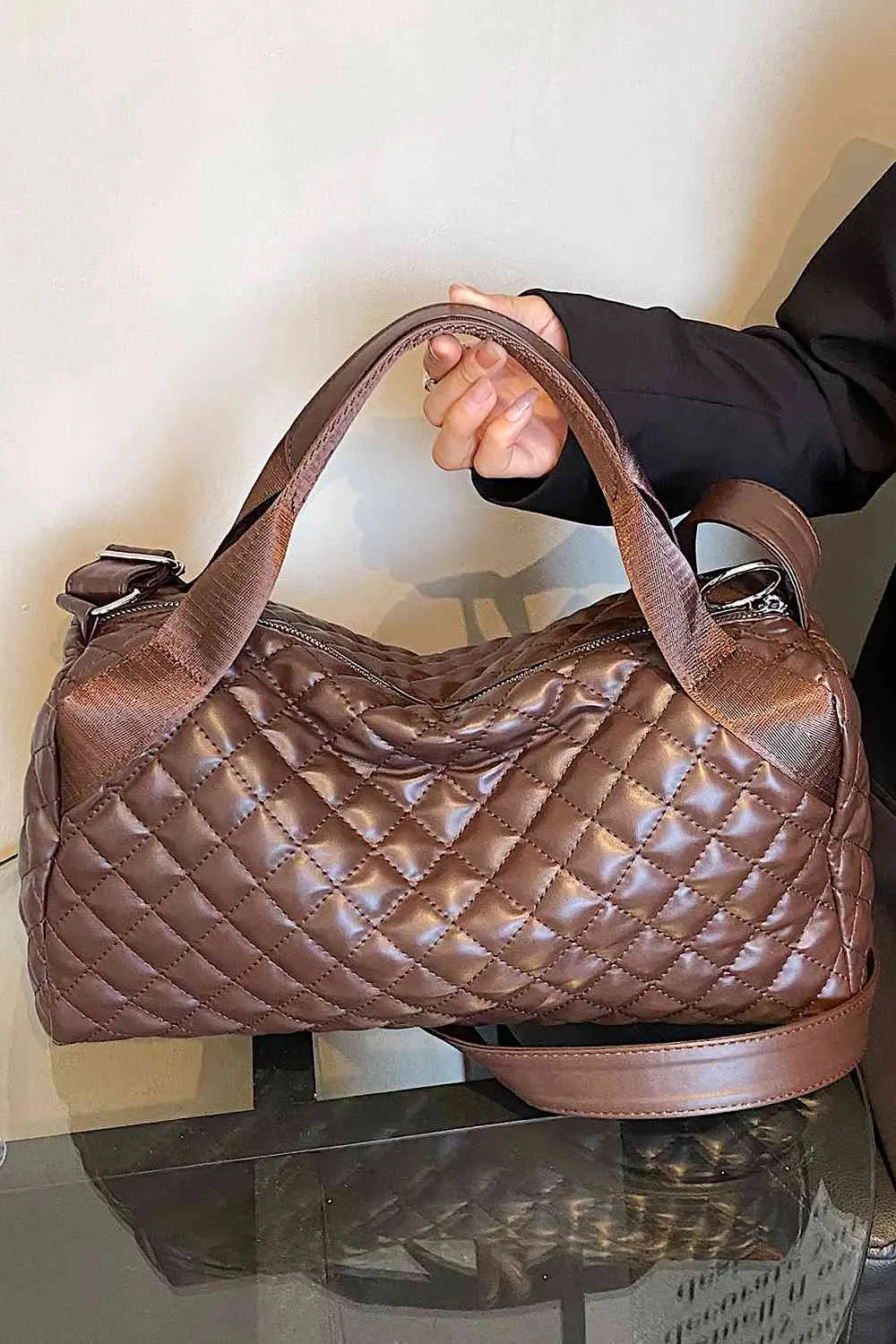 TEEK - Large Cuddle Quilt Duffle Handbag