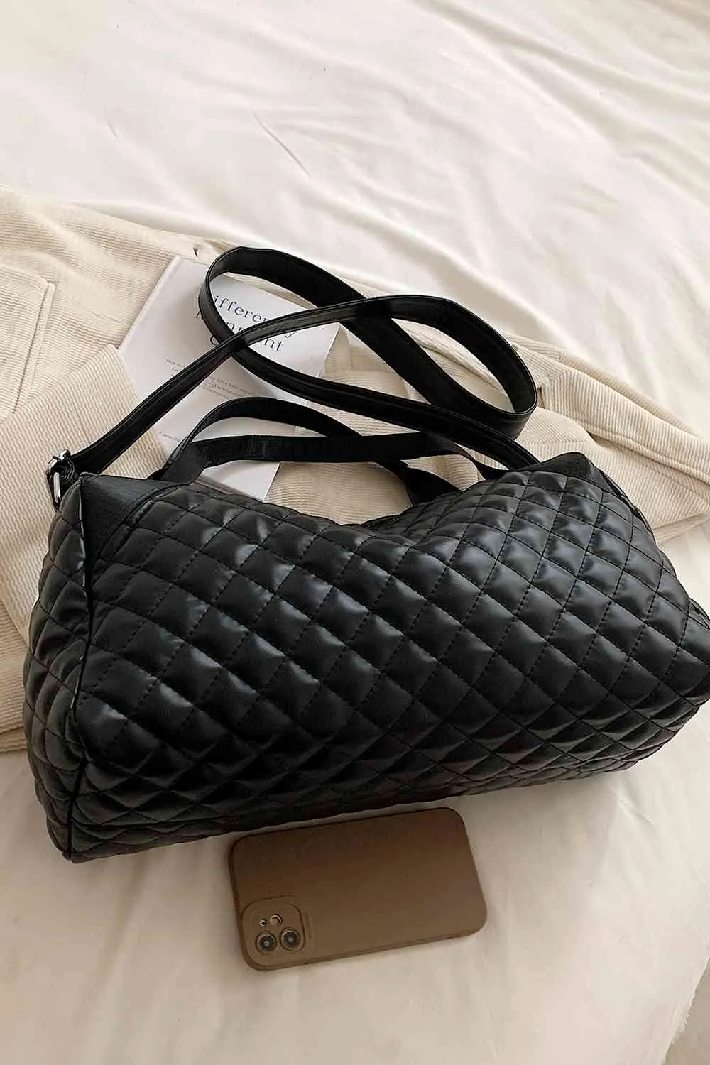 TEEK - Large Cuddle Quilt Duffle Handbag
