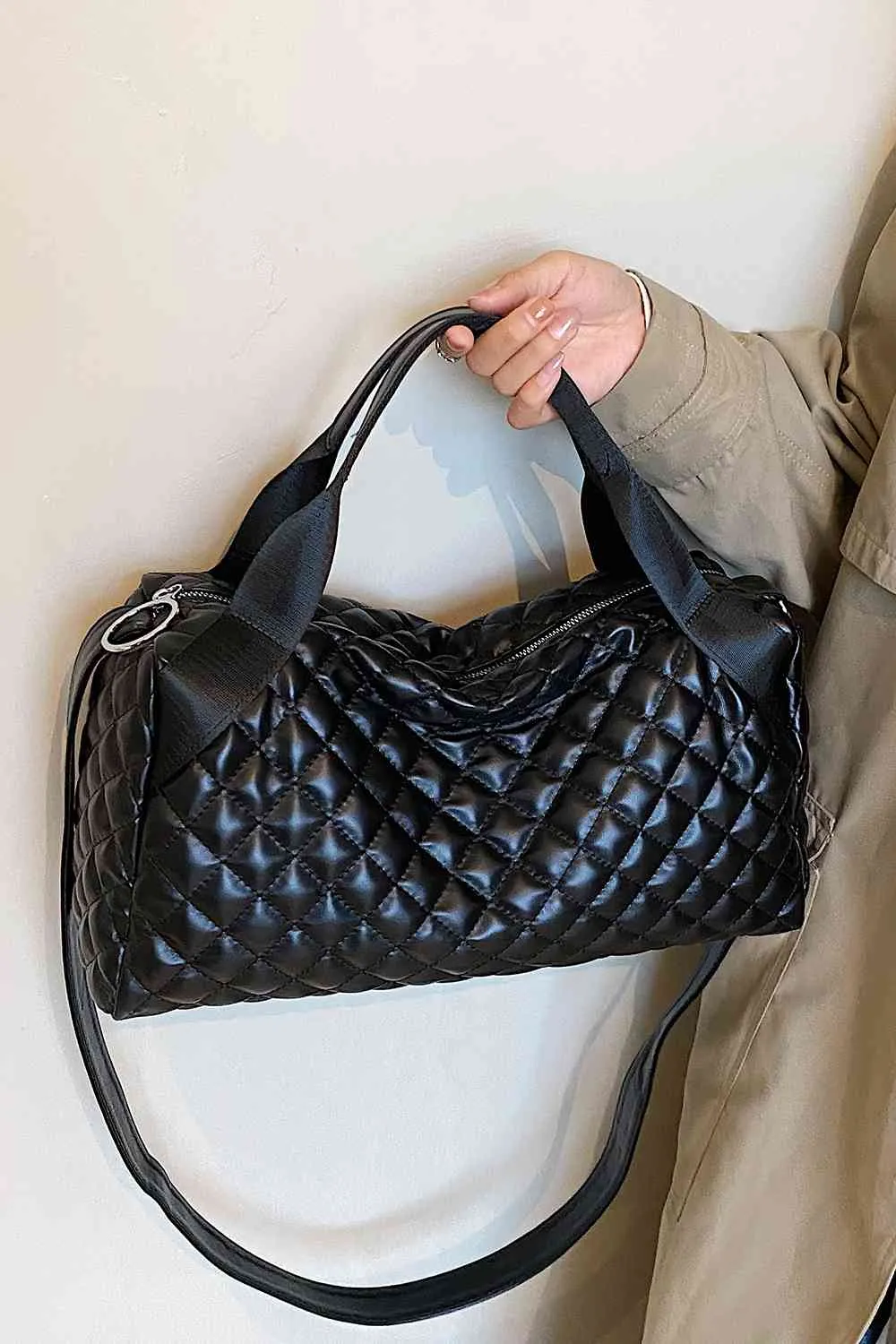 TEEK - Large Cuddle Quilt Duffle Handbag